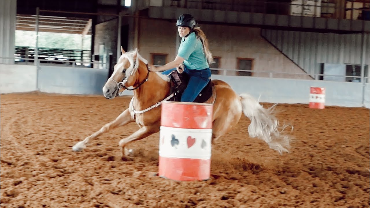 WE PUT ON OUR OWN BARREL RACE!