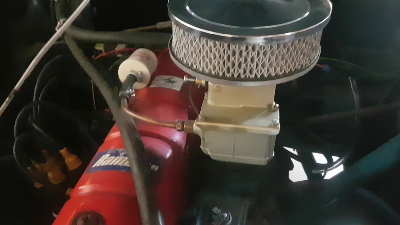1960 AMC Rambler straight six cylinder engine.
