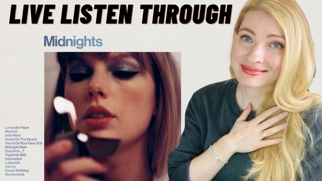 Vocal Coach Reacts: Live Listen to Midnights by Taylor Swift! Lyrics, Production and Vocal Analysis