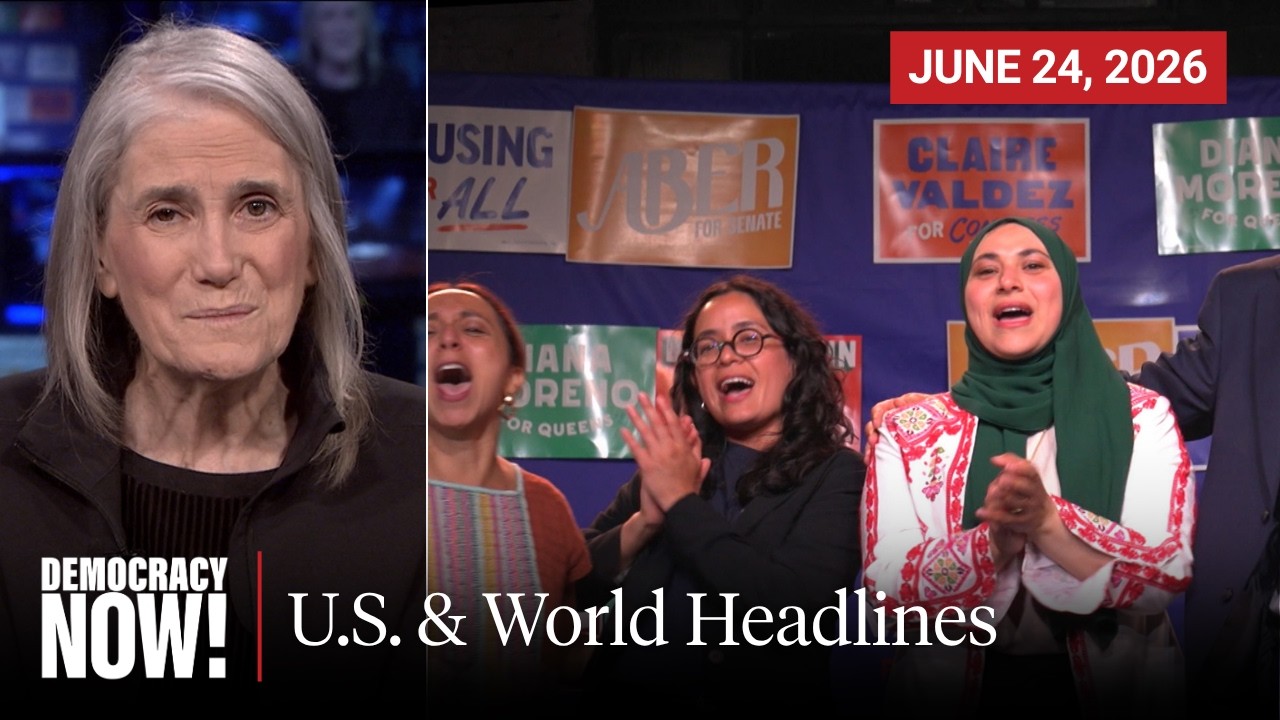 Top U.S. & World Headlines &mdash; June 24, 2026