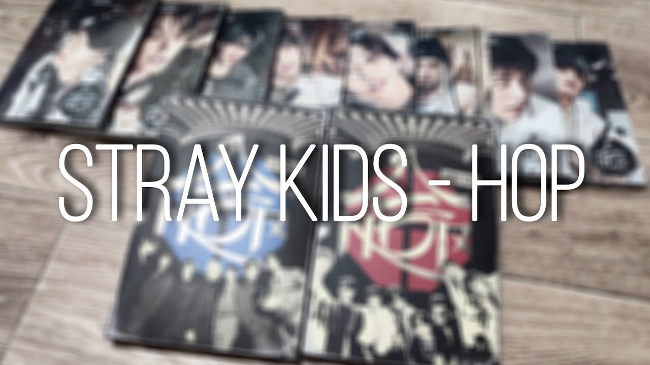 STRAY KIDS 'HOP' распаковка альбомов #straykids