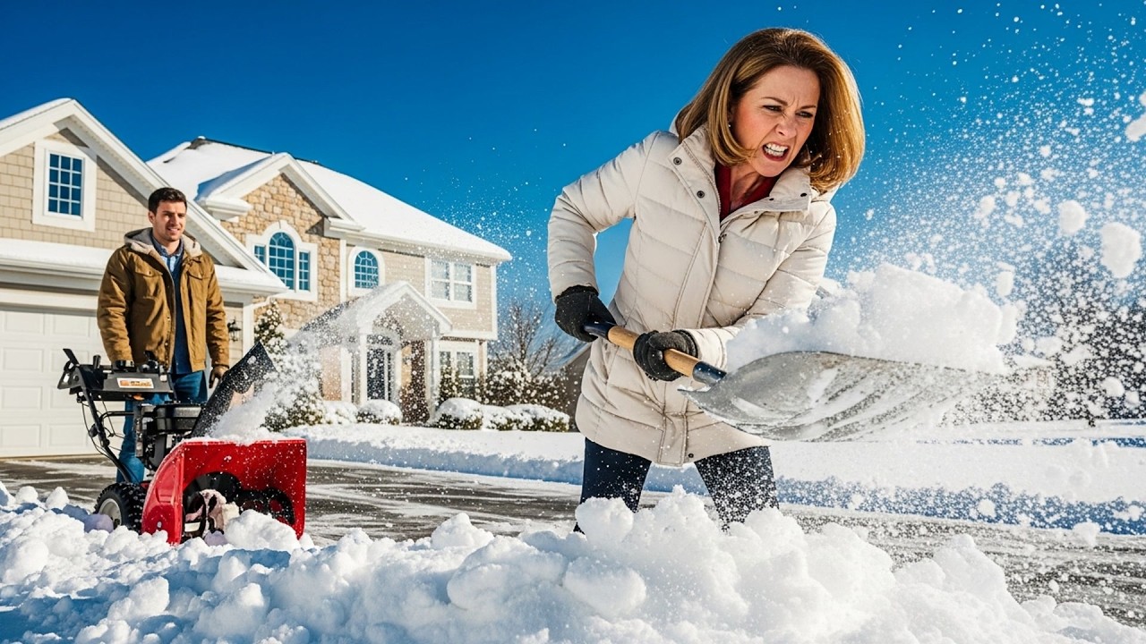 HOA Fined Me For Snow Removal Method, So I Stopped And Let Them Shovel Sixteen Inches By Hand