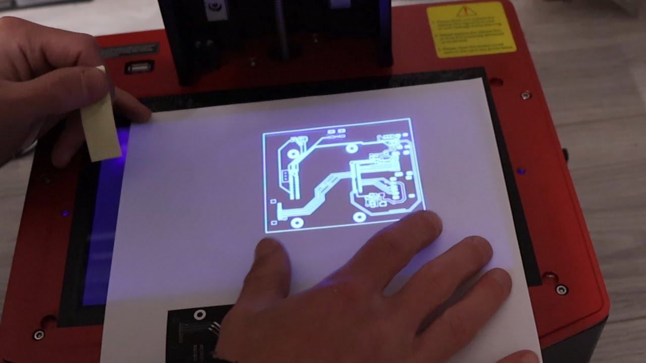 Crisp and precise PCBs using SLA printer
