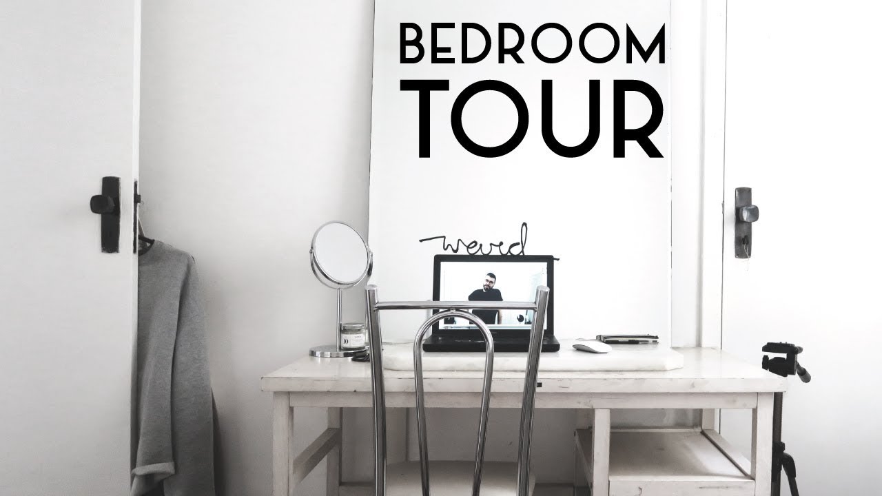 Tour pelo meu quarto minimalista | DANIEL MOONEY