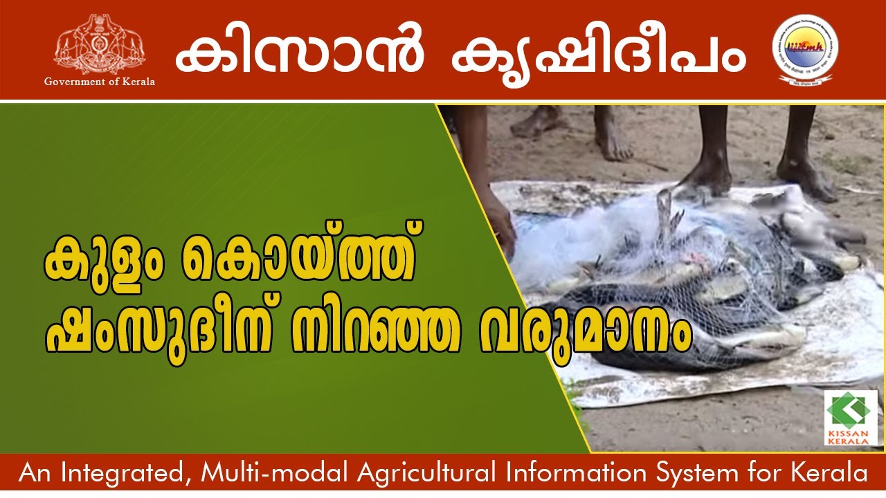 Success story of sri, Shamsudeen, Kollam, in inland aqua culture  -  episode- 632