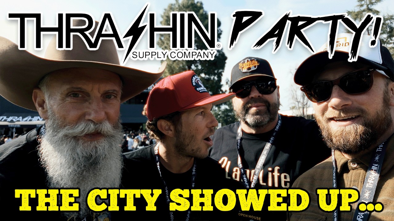 Thrashin' Supply Open House VLOG...It got wild!