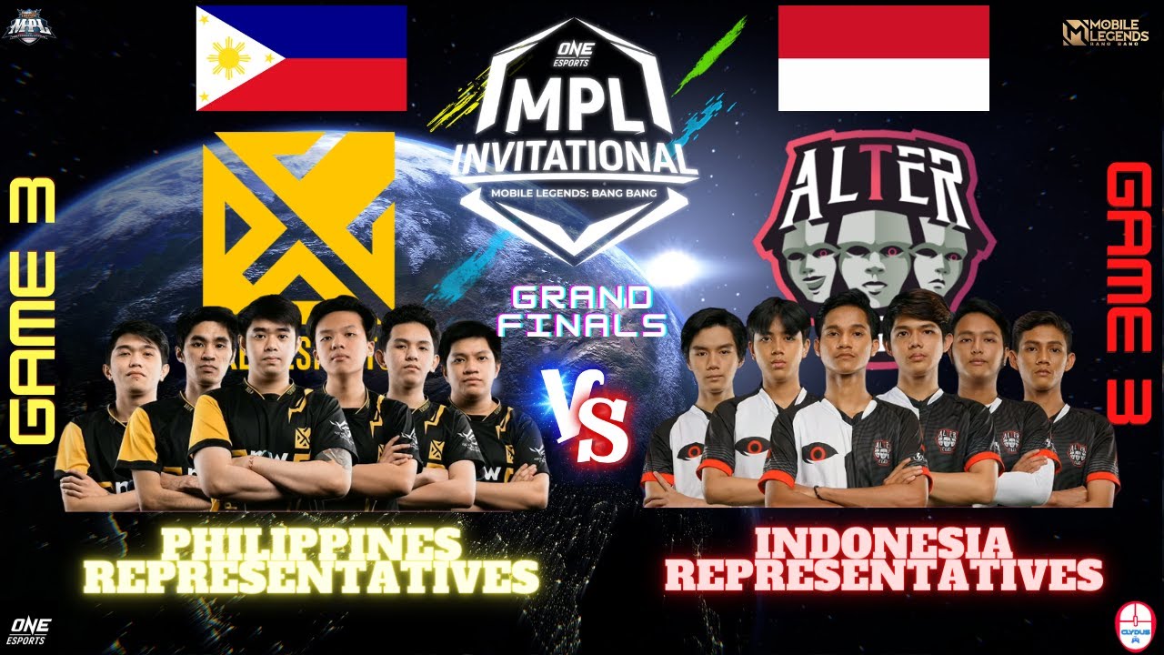 BREN ESPORTS vs ALTER EGO Game 3 | ONE ESPORTS MPL Invitational Day 5 GRAND FINALS (English) || MLBB