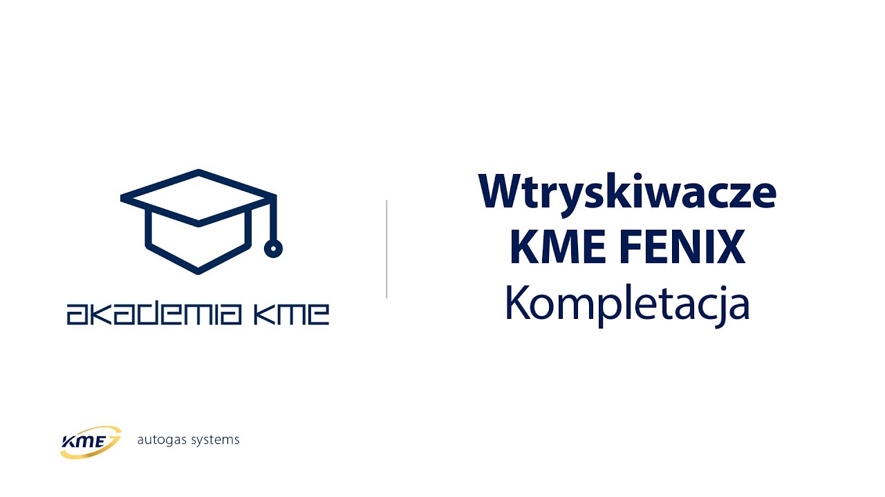 Wtryskiwacze KME FENIX - Kompletacja