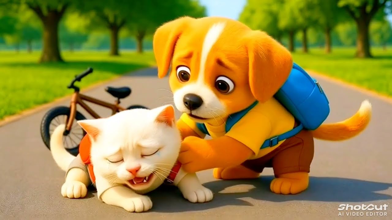 " A Small Puppy , A Big Heart ❤️🐶 | The lonely puppy helping everyone ❤️