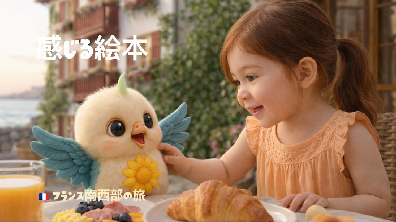 感じる絵本｜🇫🇷 フランス｜南西部 🌊🕊️ 3泊4日の旅