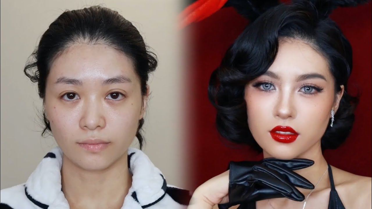GRWM 新年复古红唇妆教学 Vintage Red Lip Makeup for New Year | April的草莓啊