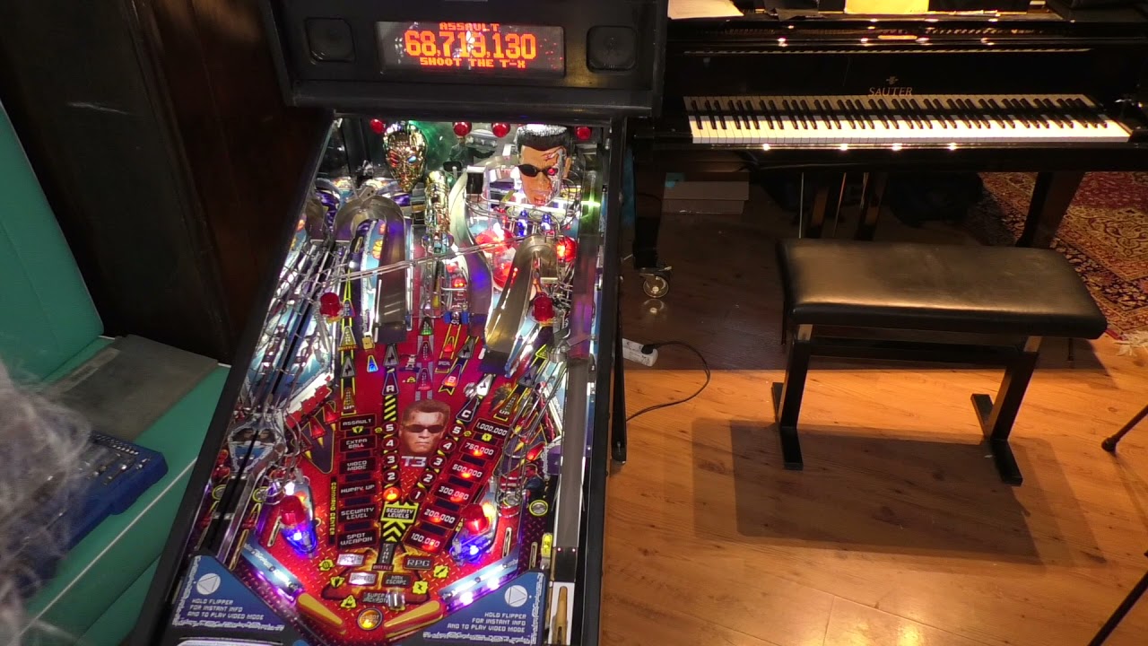 #68 Flipper Terminator 3, Gameplay, Pinball Stern Automat