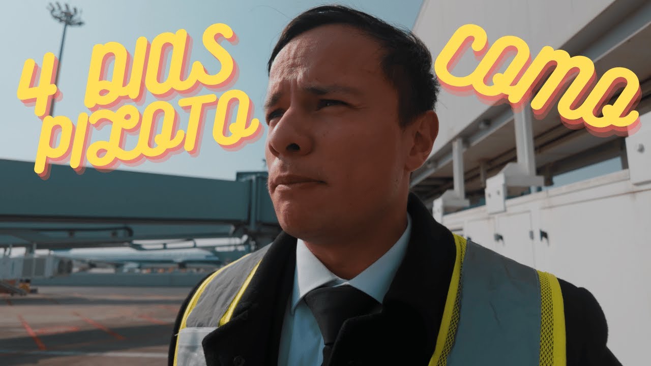 4 Días como PILOTO COMERCIAL | Descubre el DETRÁS DE CÁMARA ✈️