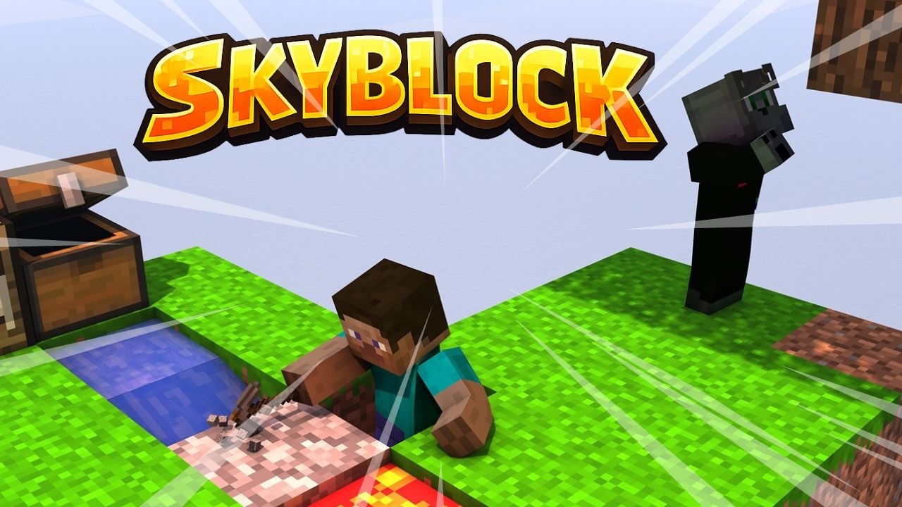 Primera vez en SkyBlock | sale mal