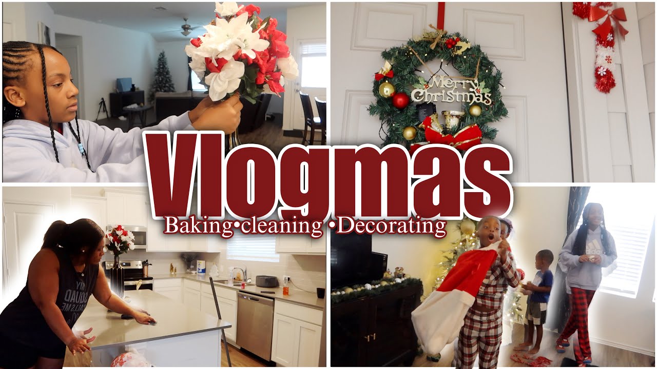 ВЛОГМАС ДЕНЬ 1: МОТИВАЦИЯ НА ГЛУБОКУЮ ОЧИСТКУ | ВЫПЕЧКА | УКРАШЕНИЕ К ПРАЗДНИКАМ !