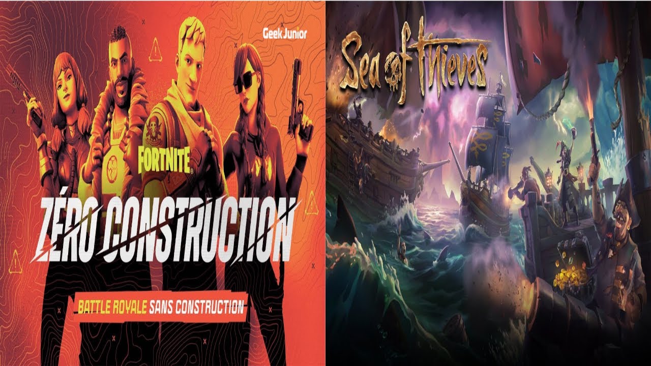 🔴[Fr] #Fortnite On Rush Le Classé En Zéro Constru + Sea Of Thieves  (Venez Les Gens) !🔴