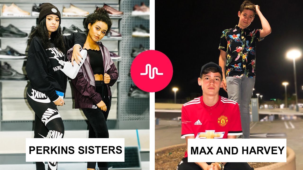 Musical.ly Battle Musers | Perkins Sisters Vs Max and Harvey ➡ Best Compilation 2018