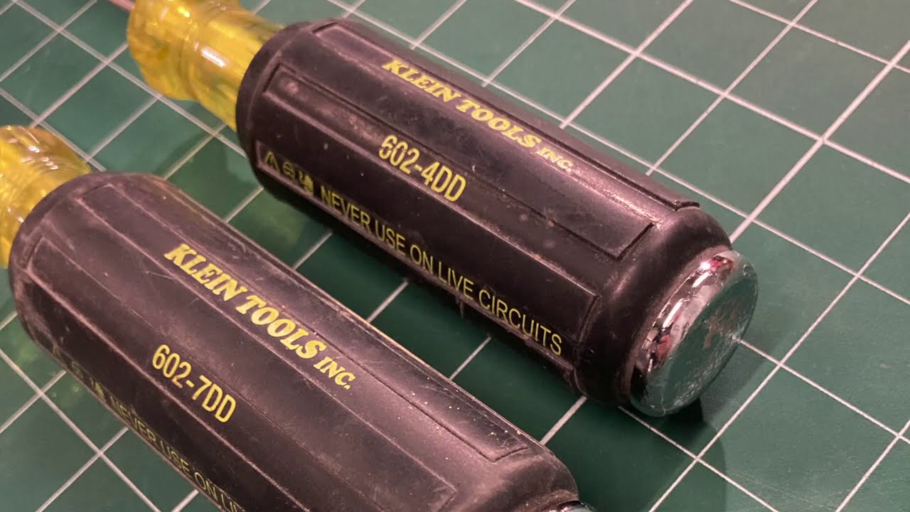 Klein tools nut drivers and screwdrivers Plus canister light tips and tricks