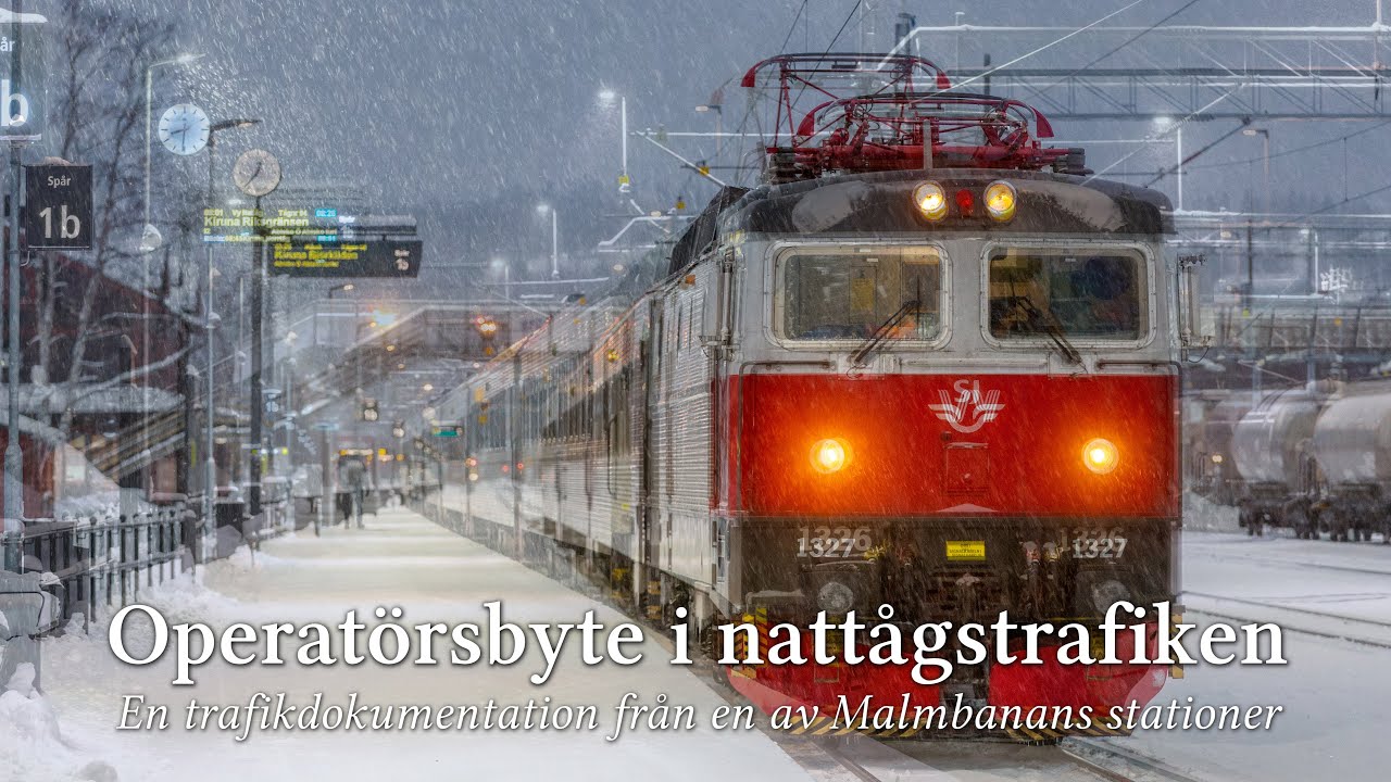 Operatörsbyte i nattågstrafiken