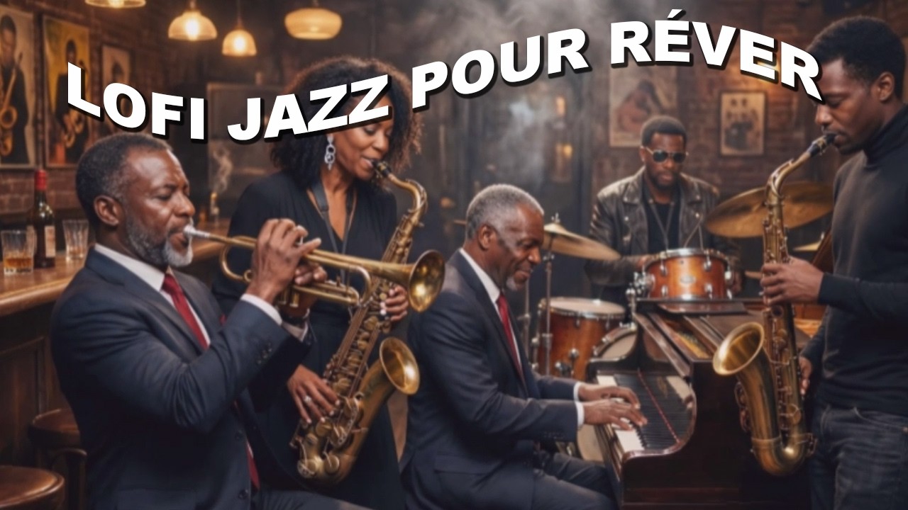 LoFi Jazz Relaxant pour Étudier et Travailler 🎧 Musique de Concentration