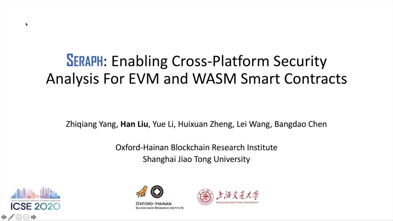 Seraph: Enabling Cross-Platform Security Analysis For EVM and WASM Smart Contracts
