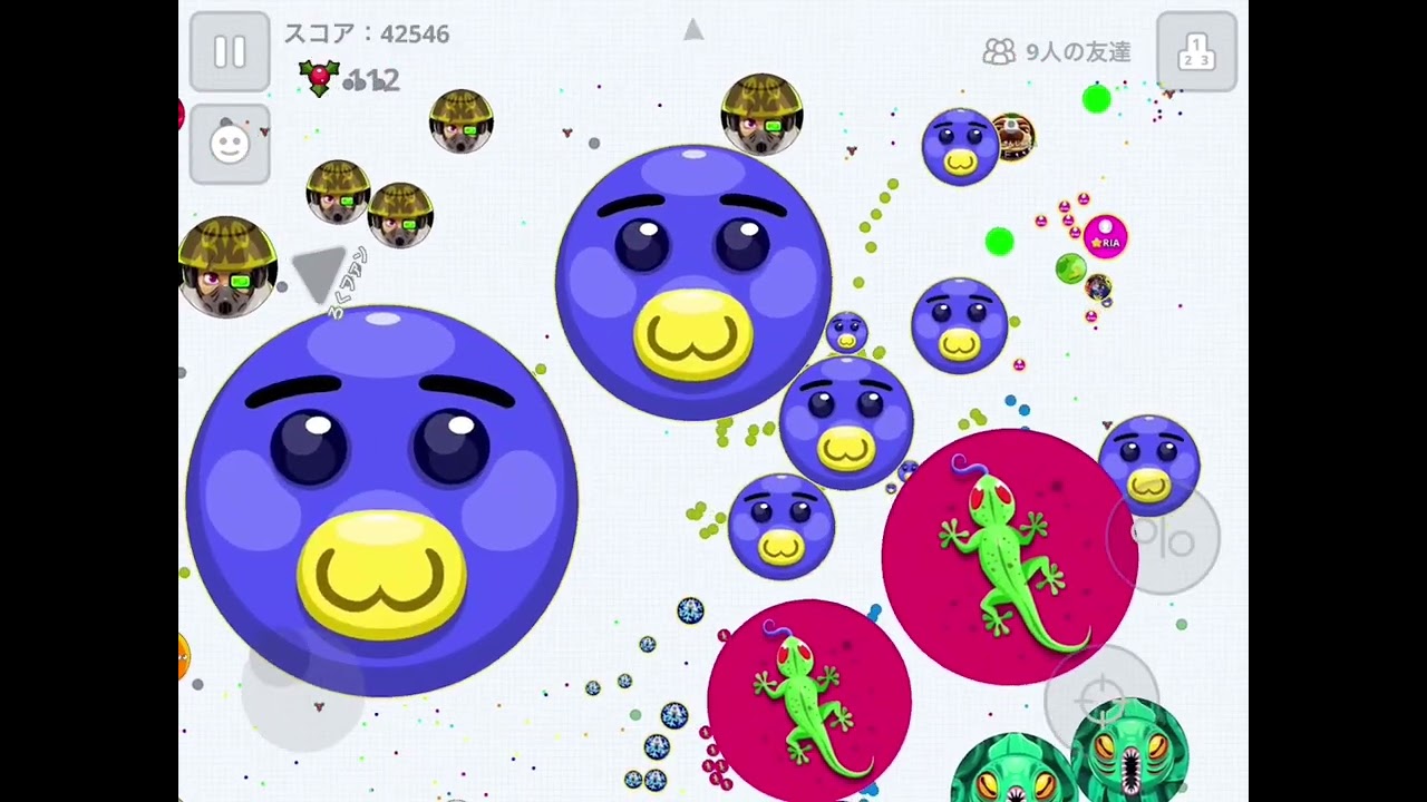 【Agario Mobile】Win集！　　　Win collection