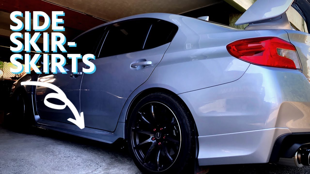 OLM DT S207 STI Style Side Skirts | 2015+ WRX / STI