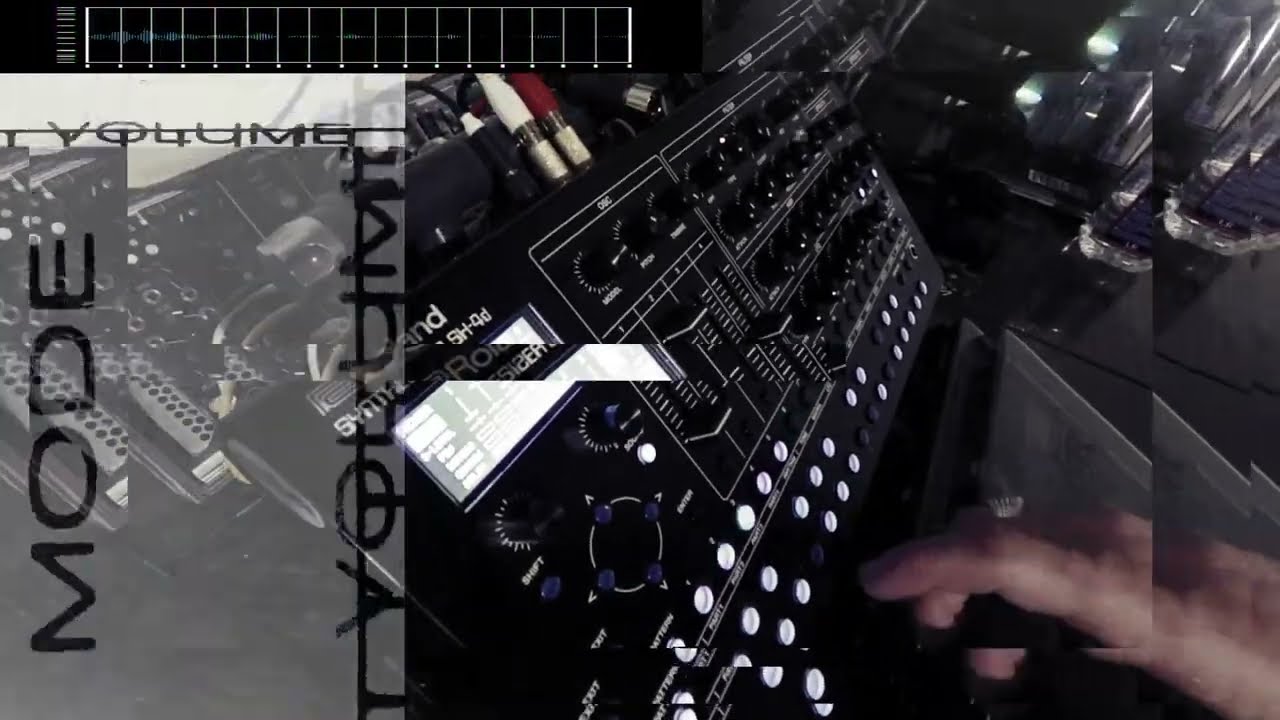 Roland sh 4d raw techno