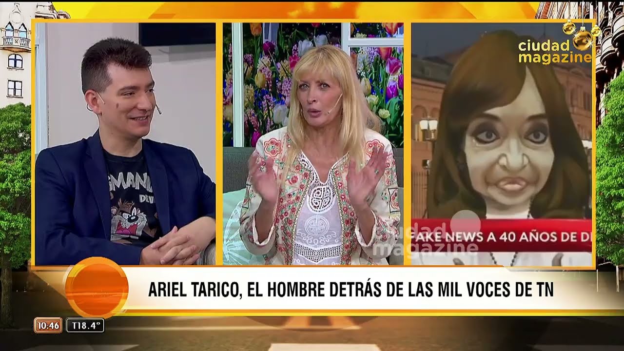 TARICO, el hombre de las mil voces de TN // Entrevista completa