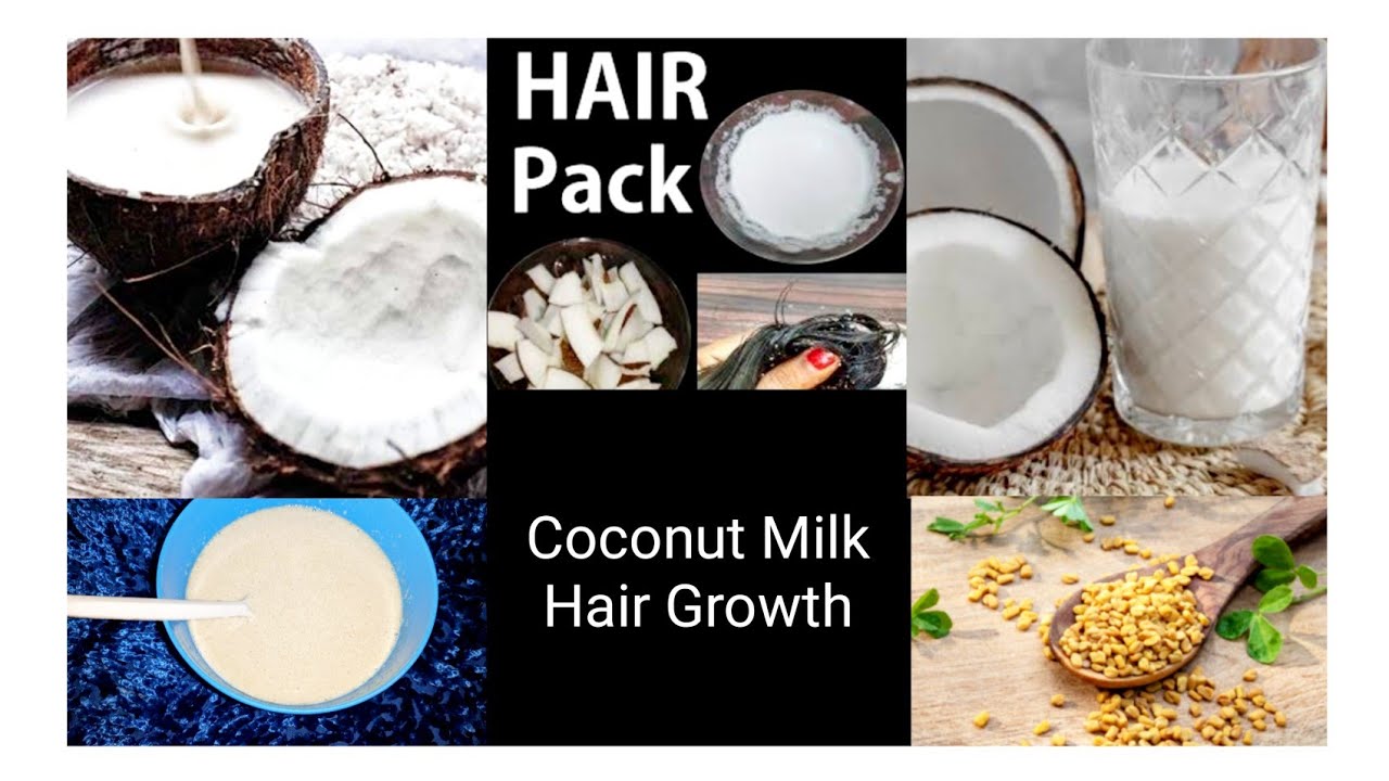 Coconut Milk Hair Mask|Deep Conditioning Hair Mask For Frizz Free & Shiny Hair 