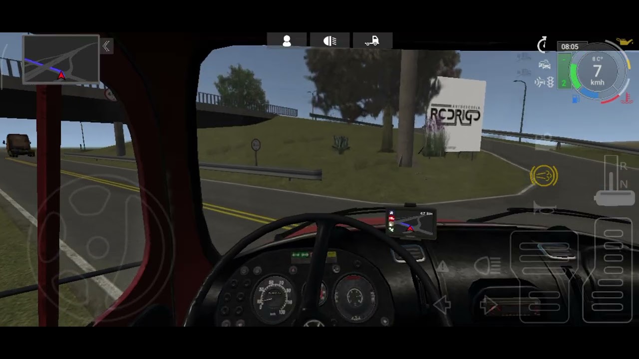 Cuarto viaje en Grand truck simulador 2 