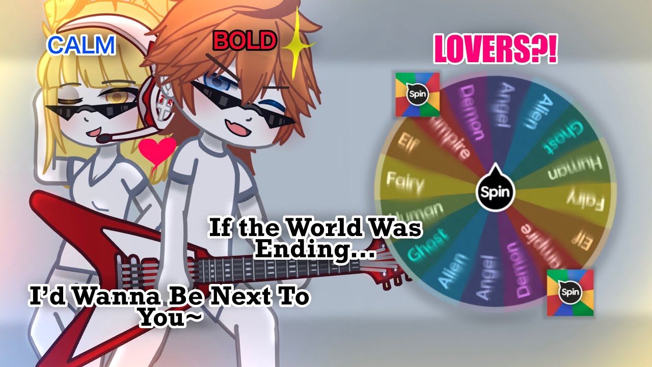 Making a Couple OC [ROCK STAR xFAN? EDITION]✨🎤|| (Spin The Wheel)