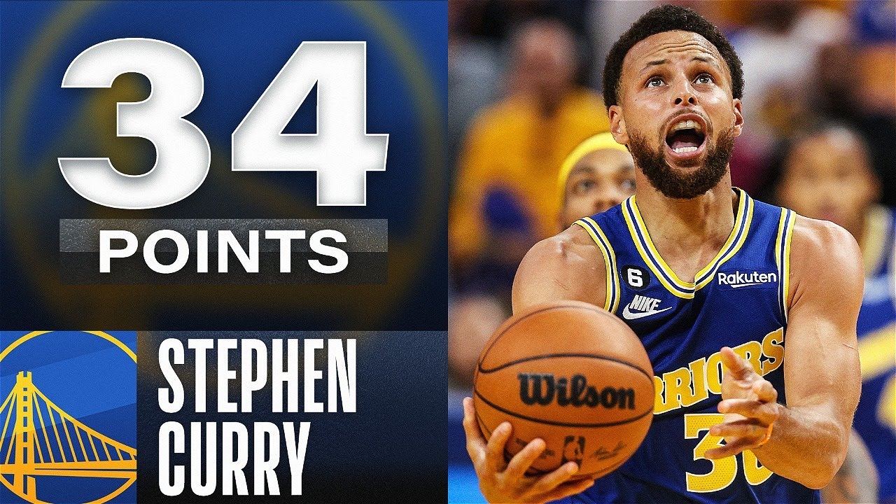 Stephen Curry's 34-PT Performance - 5 Made Threes 👀 | October 21, 2022