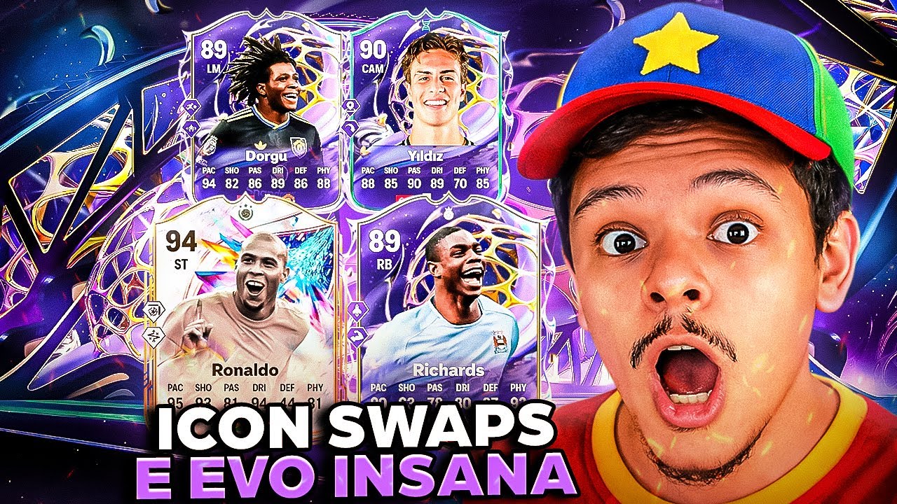 FC 26 l 🔥 ICON SWAPS E EVOLUÇÕES FUTURE STARS INSANAS l DantheBNN l