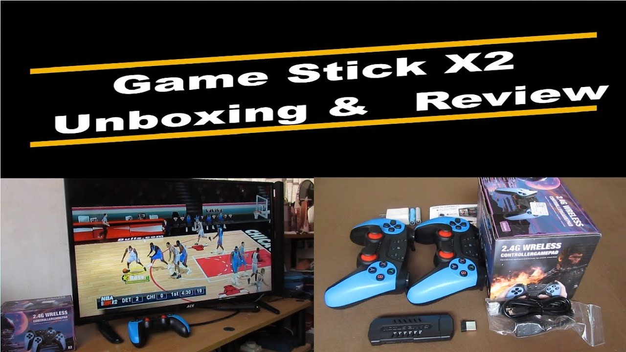 Game Stick X2 Unboxing and Review