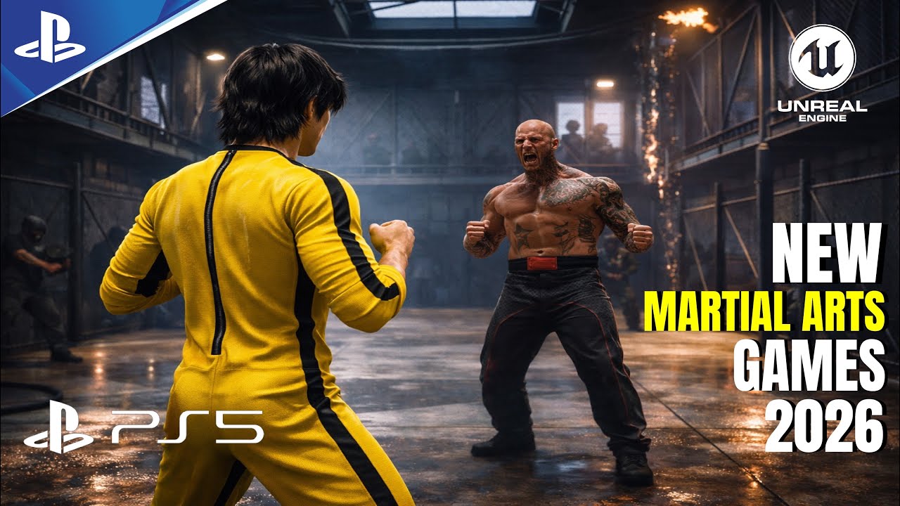10 BRUTAL Martial Arts Games Like Sleeping Dogs And Sifu Coming In 2026  [PS5,XBOX,PC]