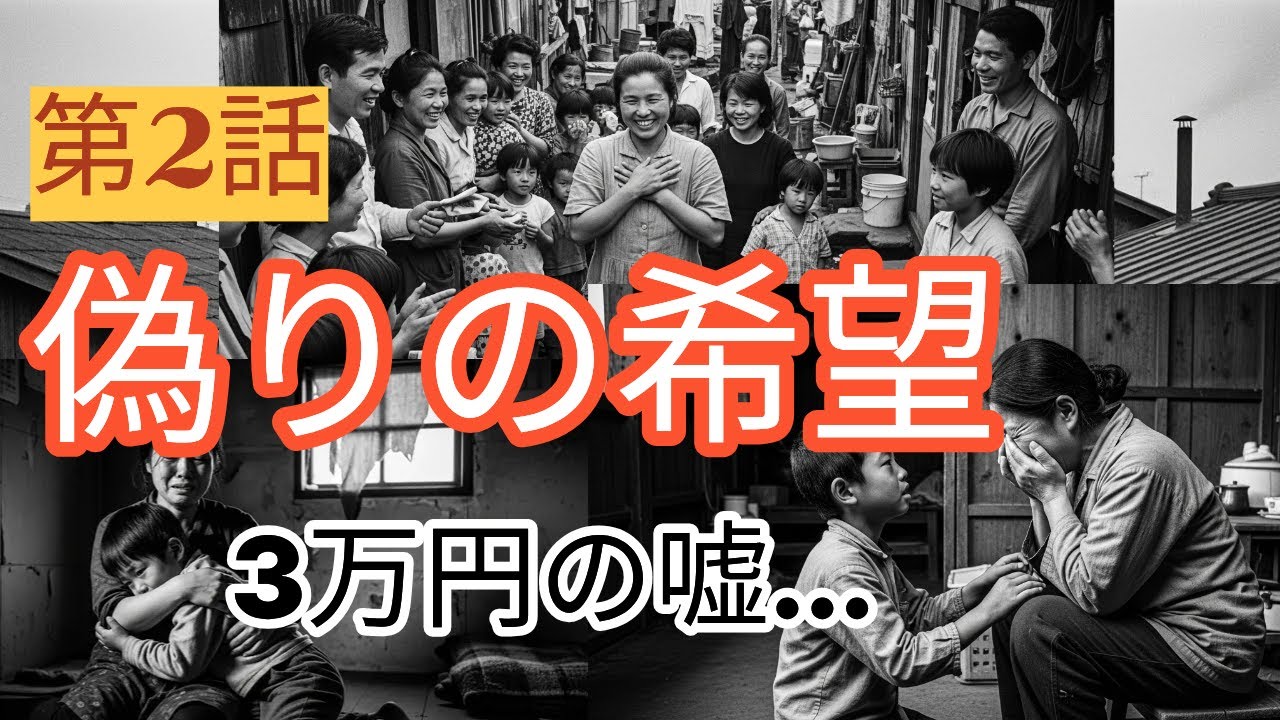 【涙腺崩壊】3万円の希望が嘘だった...母を守るため11歳が新宿へ｜昭和の男 第2話