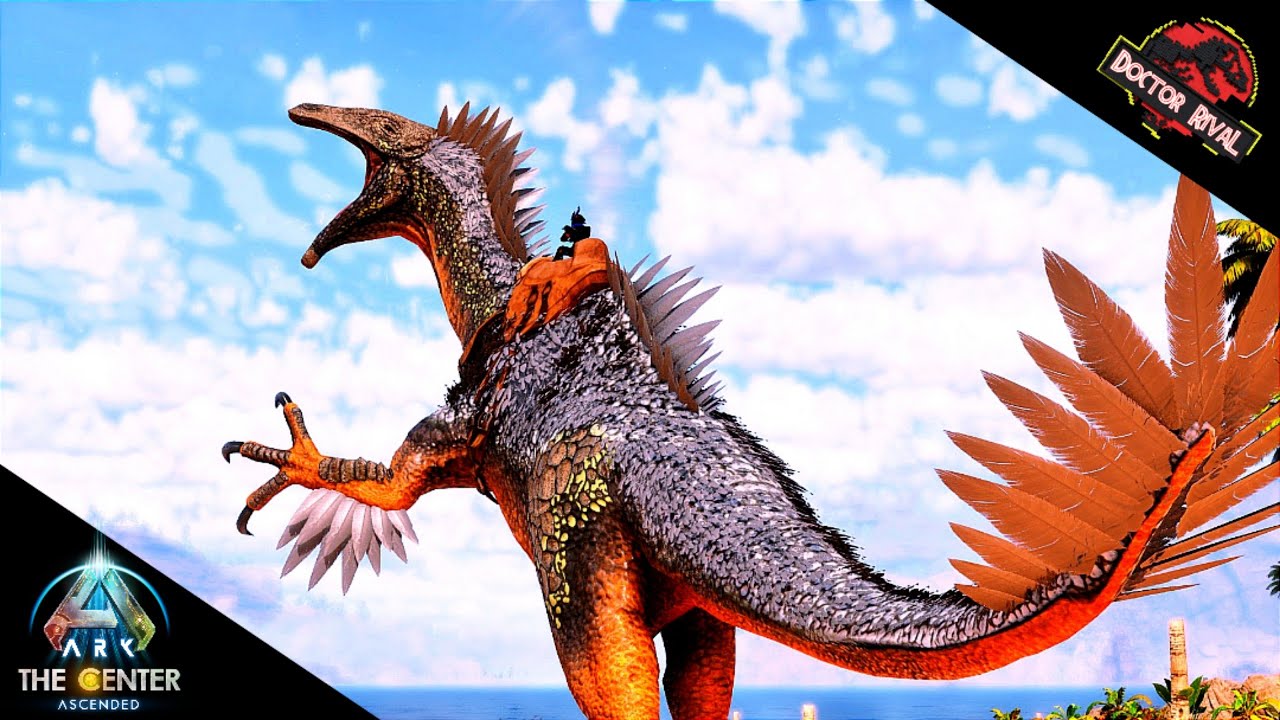 DEINOCHEIRUS Spotlight || Additional Creatures Wild Ark || Ark The Center Ascended