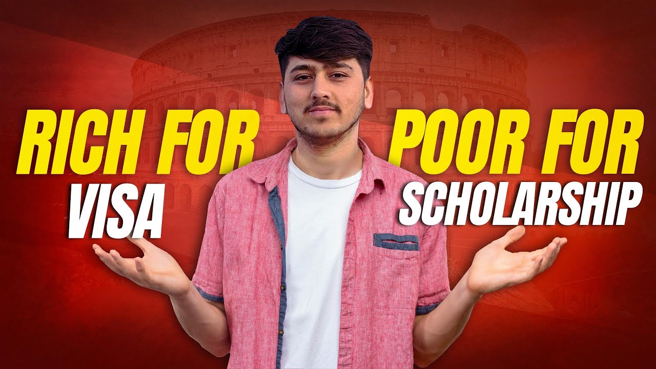 Rich for Visa and poor for scholarship 2024 | Regional based scholarship | explained @elyasnagri