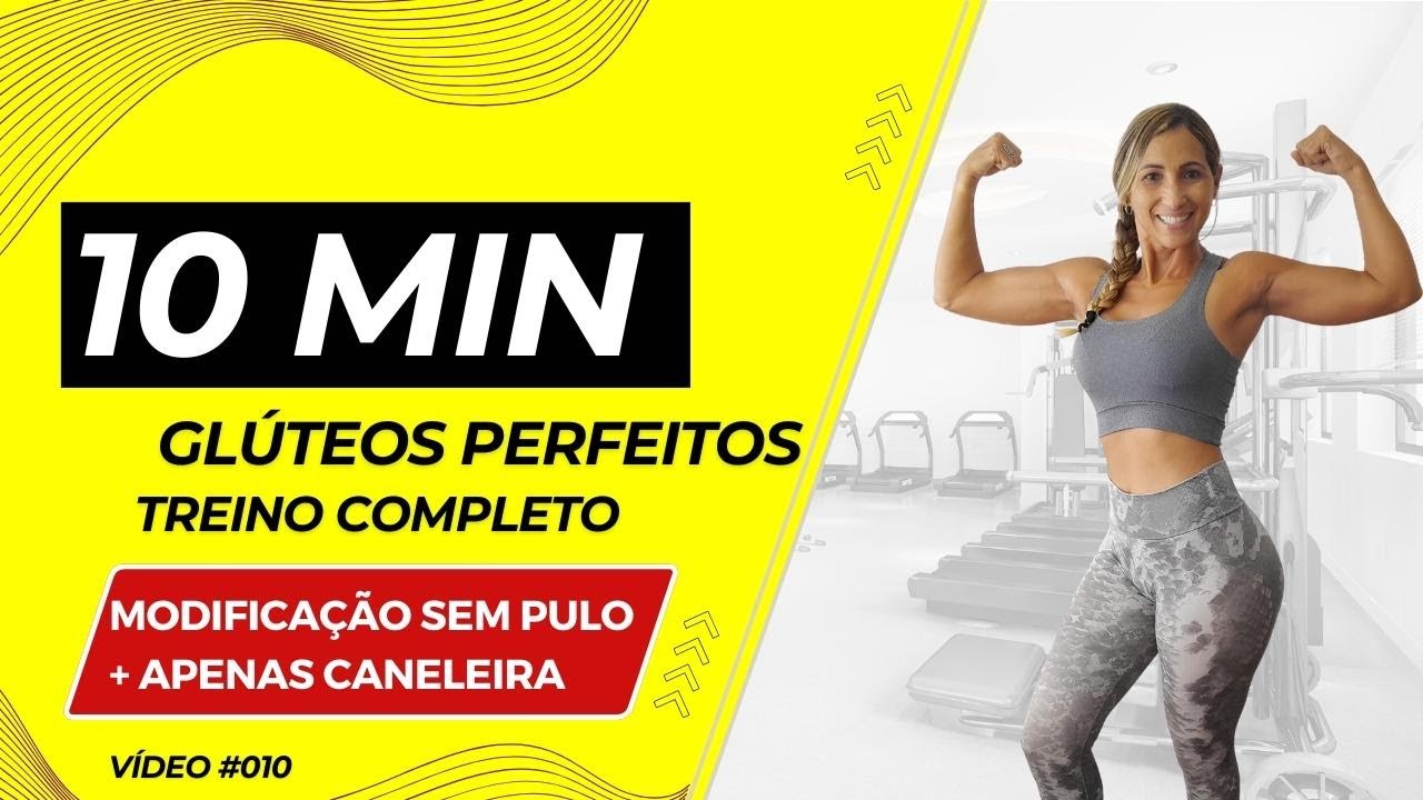 10 minutos: Treino Completo para os Glúteos Perfeitos