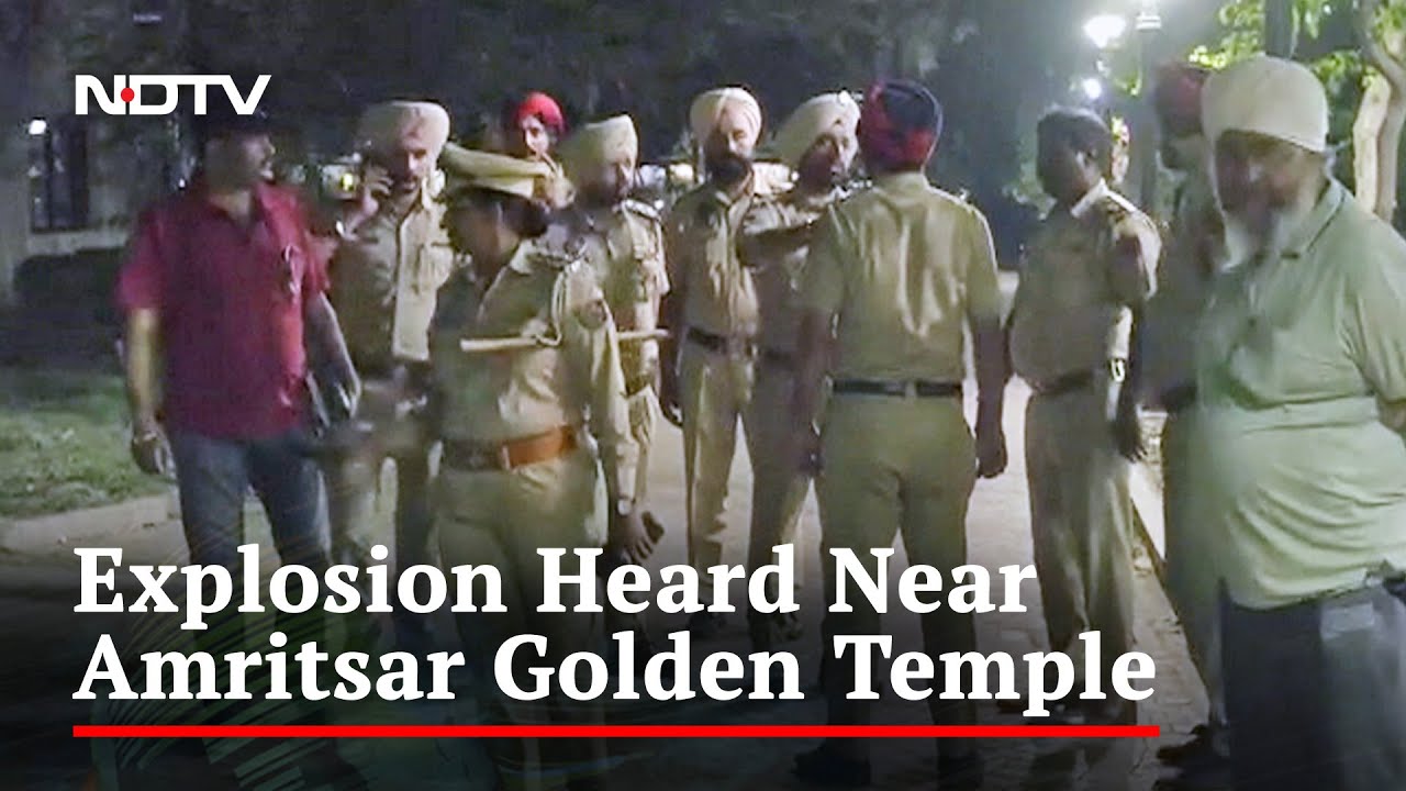 Another Blast Near Punjab's Golden Temple, 3rd In A Week; 5 Arrested