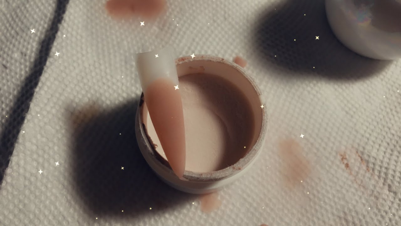 How To Make A Basic Nude Acrylic At Home #2 💅🏾