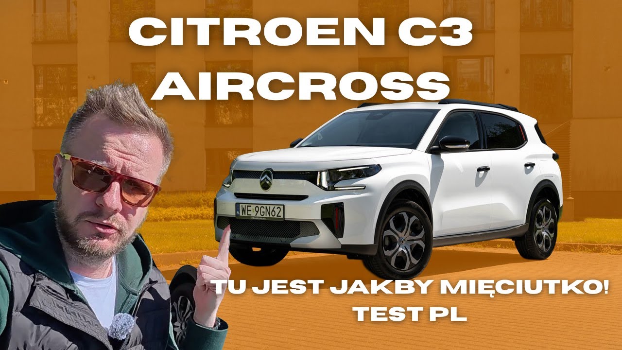 🇫🇷 Citroen C3 Aircross 100 KM TEST PL. Francuska mięciusia kaczusia!