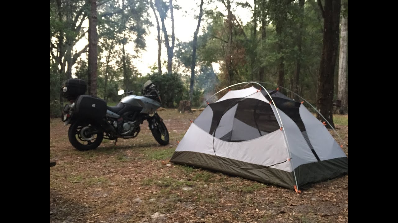Motorcycle Camping in Central Florida