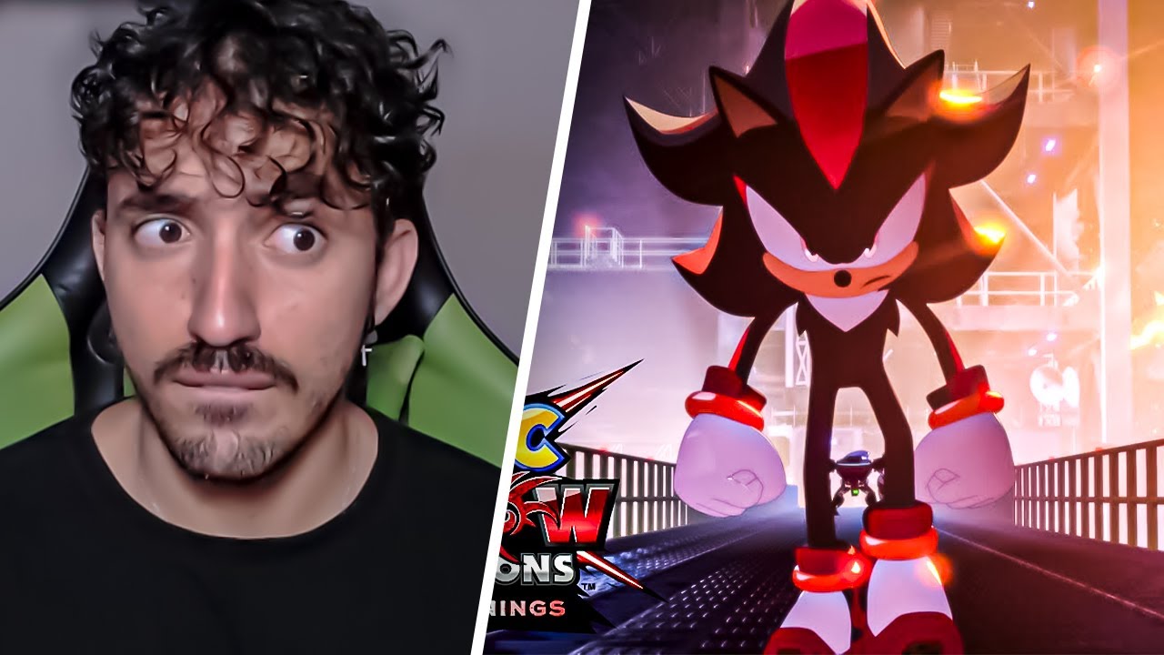 ANIMAÇÃO SONIC X SHADOW GENERATIONS: Dark Beginnings (Bonus Ending!) | Leozin React