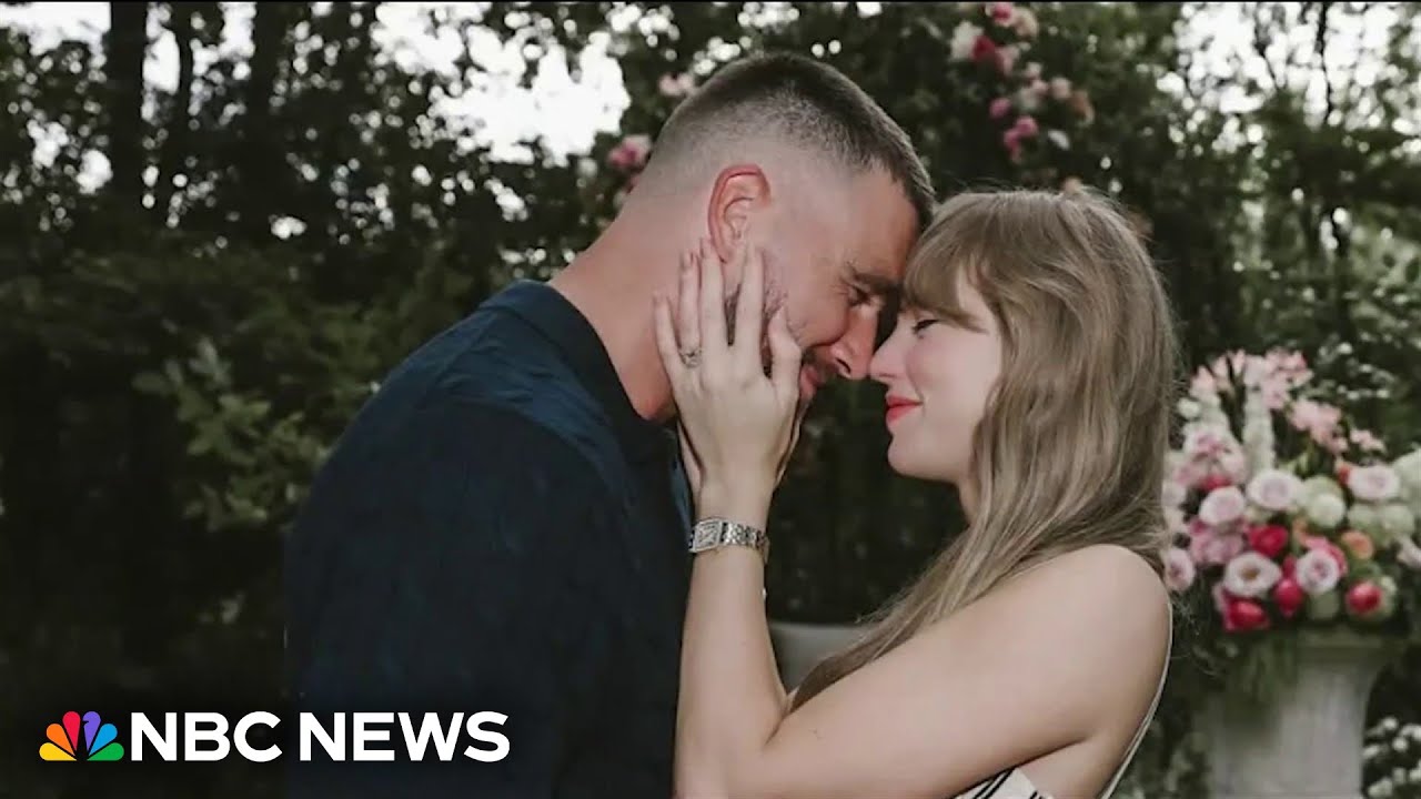 'Drop everything now': Swift and Kelce engagement sends fans into a frenzy