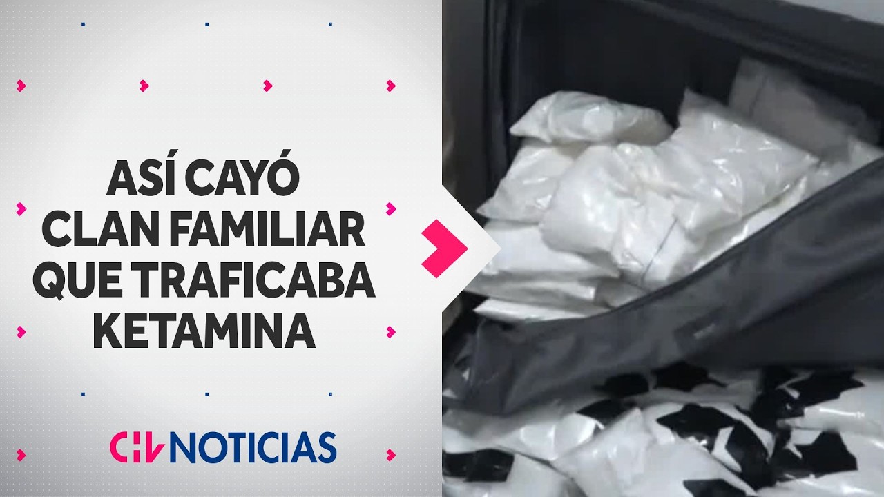 Padre e hijo lideraban banda que traficaba ketamina: Así cayó clan familiar que almacenaba 240 kilos
