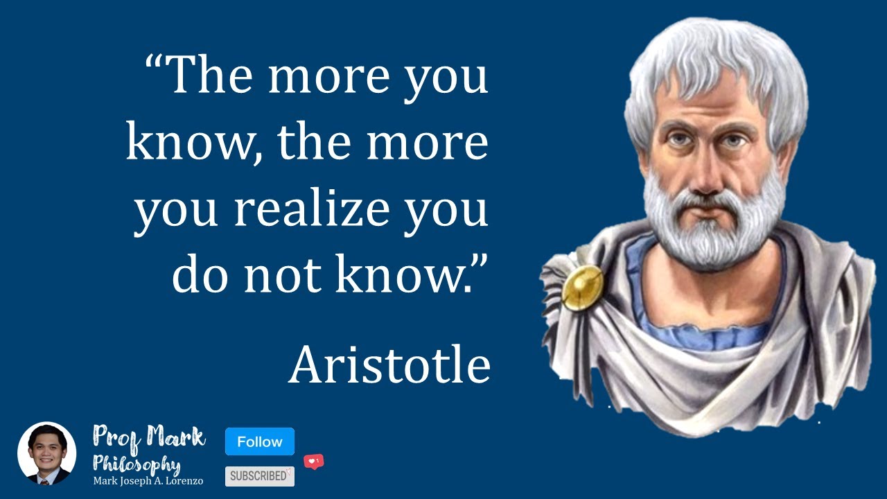 Aristotle's Philosophy (Tagalog-English)