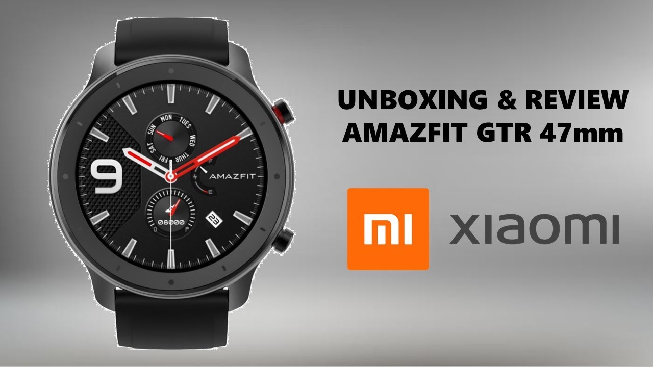 Unboxing Smartwatch Amazfit GTR Lite 47mm | Xiaomi Zepp | Mi Store