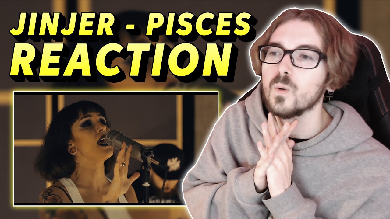 My FIRST TIME HEARING Pisces by JINJER - Live Session (REACTION)